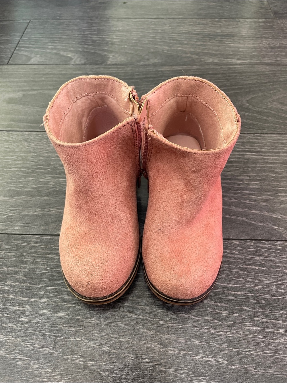 Cat & Jack Light Pink Kids Ankle Booties